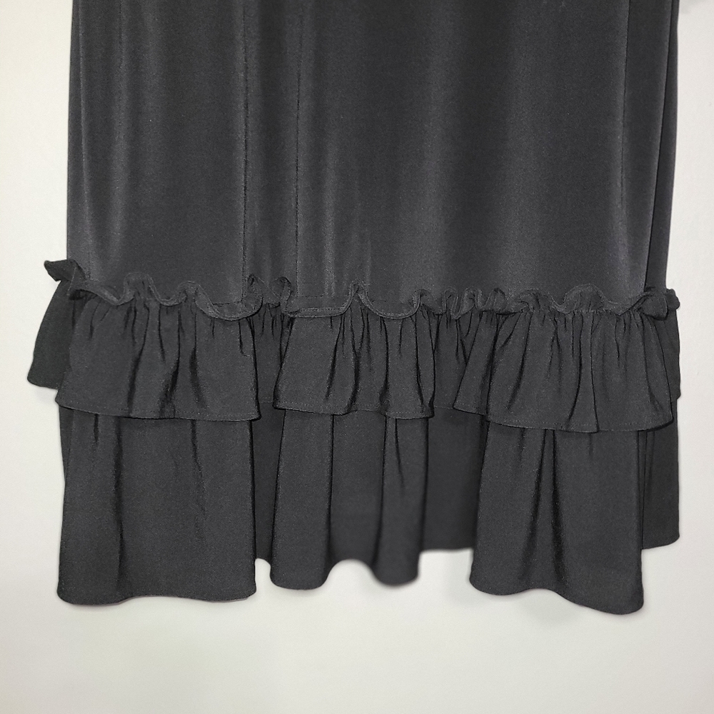 Black Ruffle Dress - Picture 6 of 9